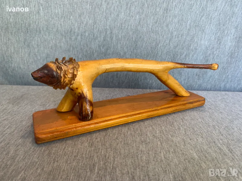 дървена фигура статуетка , снимка 1