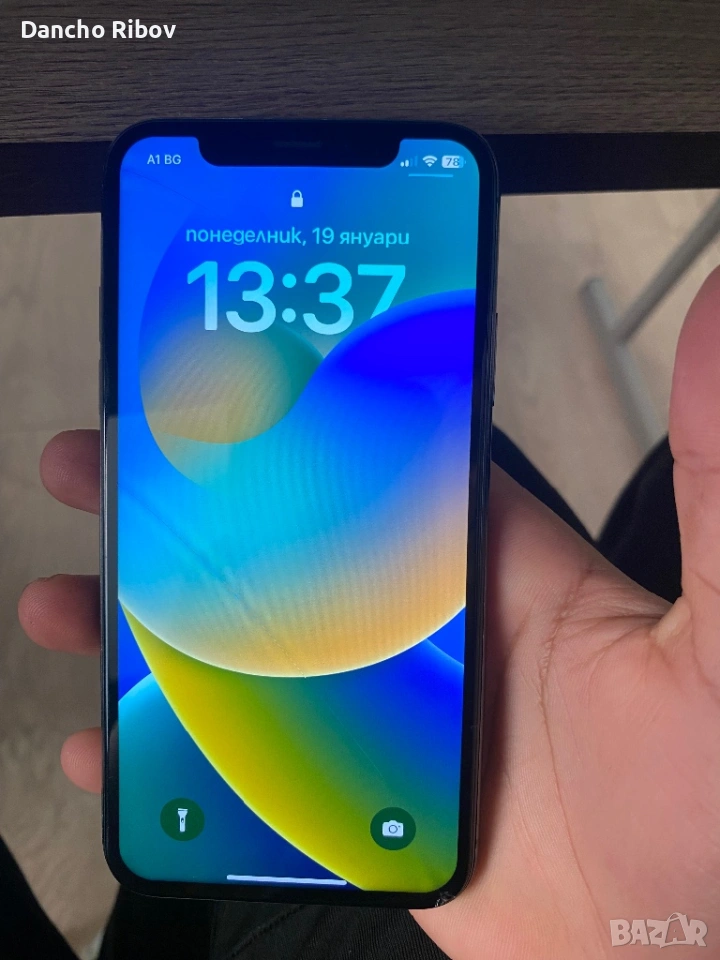 Продава се iPhone X 64gb 100% battery health , снимка 1