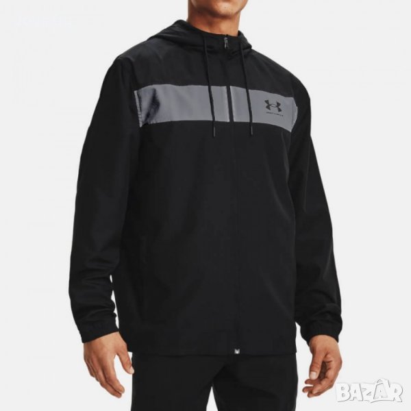 Мъжко Яке с качулка Under Armour UA SPORTSTYLE WINDBREAKER - Ново с Етикет, снимка 1