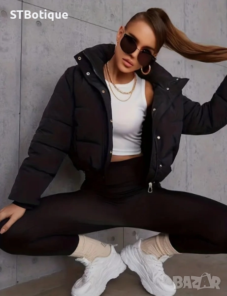 🔥 Дамско зимно яке с качулка, снимка 1