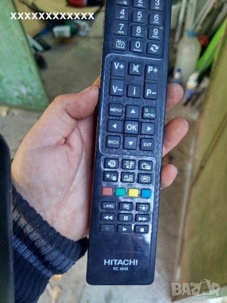 Дистанционно за смарт тв hitachi RC - 484, снимка 1