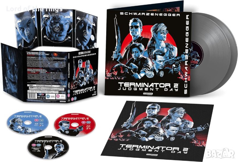 Terminator 2- Judgment Day Vinyl Edition 4K Blu-ray - Терминатор 2 4К + Саундтрак Винил , снимка 1