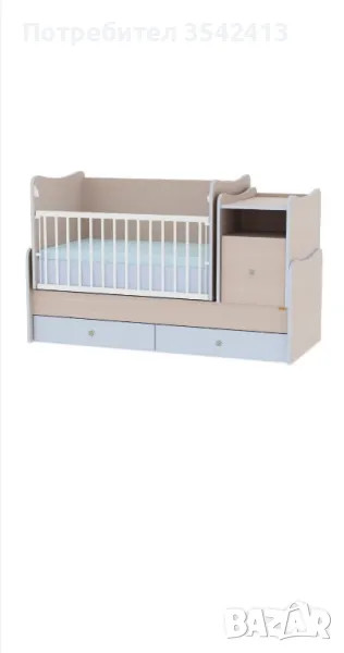 Детско трансформиращо легло Lorelli trend plus 3 в 1, снимка 1
