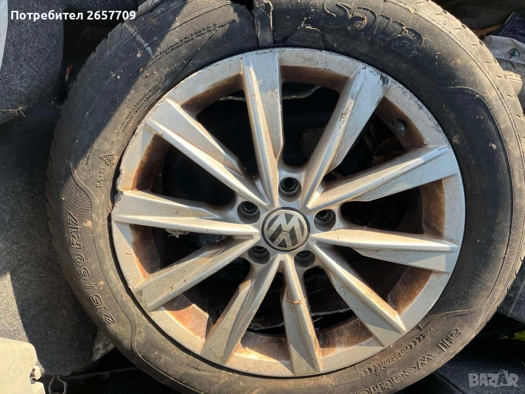 Търся една джанта за Фолксваген Тигуан 17 цола от този модел, снимка 1