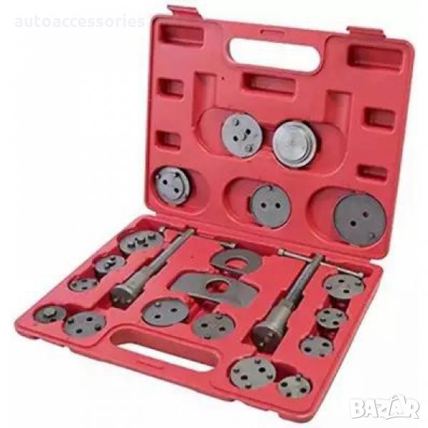 3000049726 Комплект инструменти Amio за спирачни апарати и накладки 18 части, снимка 1
