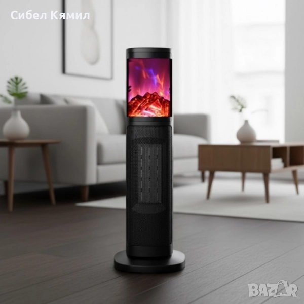 Вентилаторна PTC керамична печка Rosberg, 2000W, 2 степени, Защита, снимка 1