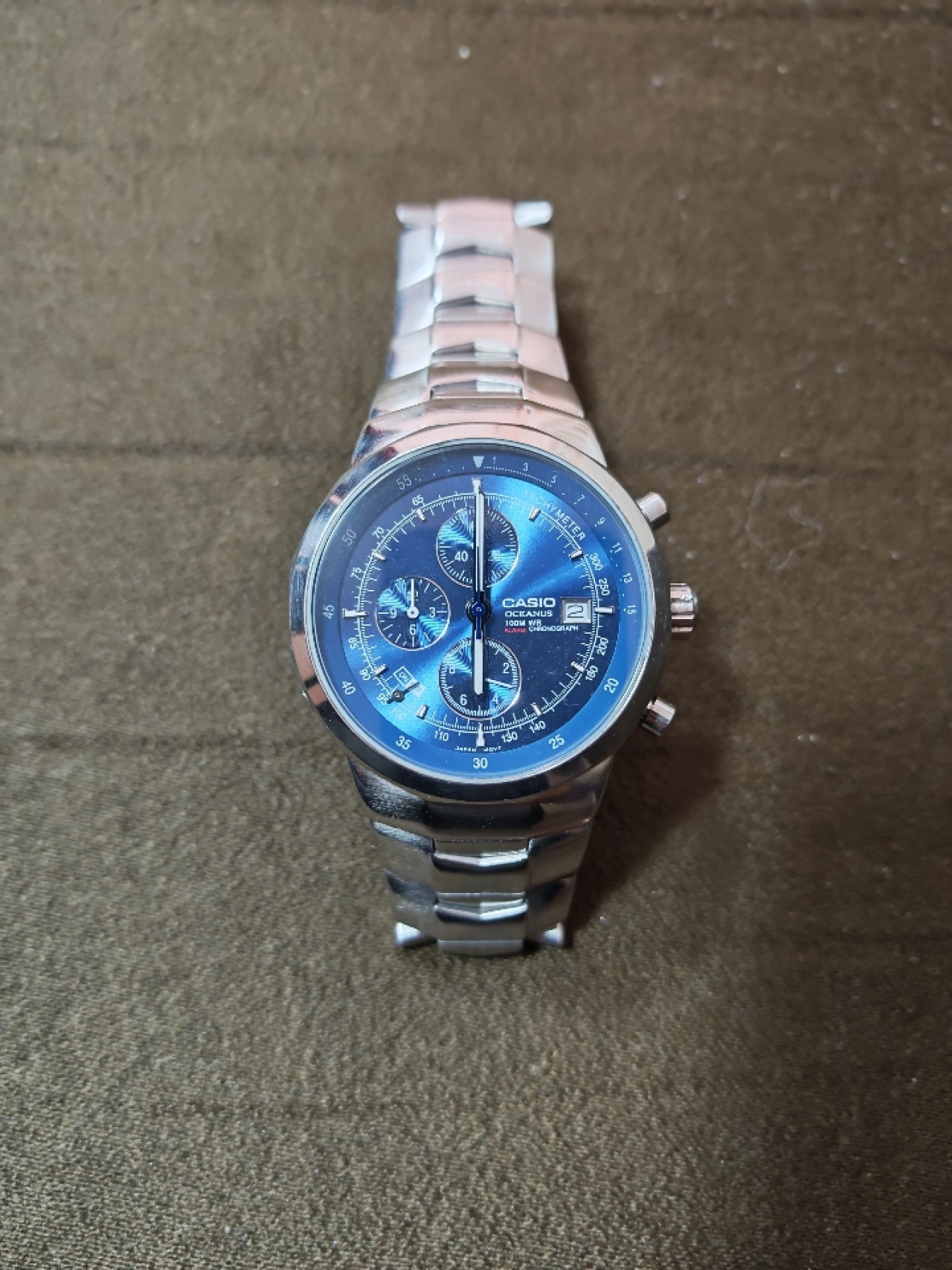 Casio Oceanus Chronograph Alarm WR100 в Мъжки в гр. Силистра