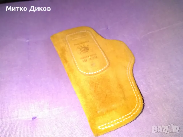 Vega Holster Italy 13333 марков италиански кобур естествена кожа 190х110х80мм, снимка 3 - Оборудване и аксесоари за оръжия - 48825374