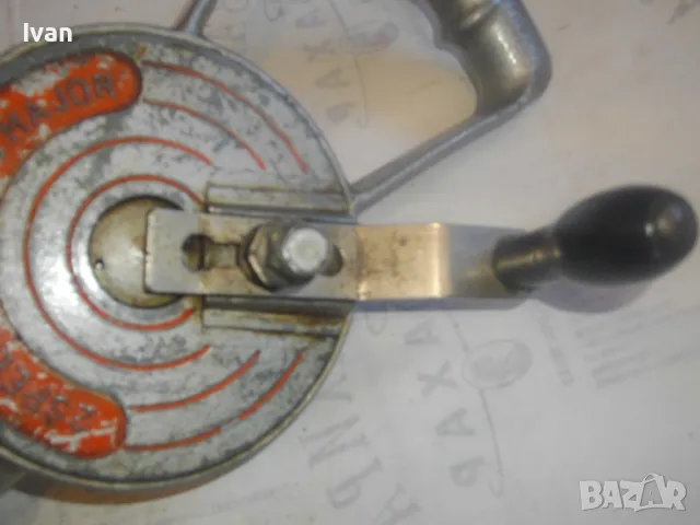 MAJOR-Made in ENGLAND 340мм/ф10мм АЛУМИНИЕВА ПРОФЕСИОНАЛНА РЪЧНА ДРЕЛКА БОРМАШИНА МАТКАП 2 СКОРОСТИ, снимка 8 - Бормашини - 48331167