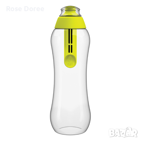 DAFI - бутилка за пречистване на вода - цветове, 500 мл