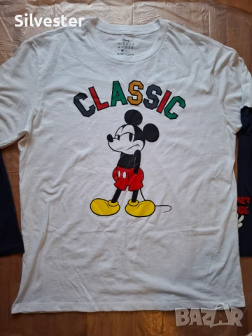 Мъжка блуза Disney Mickey Mouse, размер  XL, снимка 2 - Блузи с дълъг ръкав и пуловери - 51020852