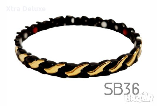 Дамска гривна/гривни Victoria Bells - 5в1 (с германиий и турмалин), снимка 8 - Гривни - 43489565