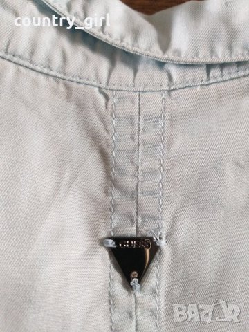 Guess Jeans Koszula Exposed Shoulder - страхотна дамска туника, снимка 11 - Туники - 28990615