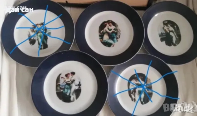 Колекционерски порцелан чинии , снимка 6 - Колекции - 29590554
