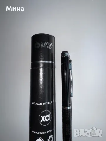 Химикалка Swiss Peak Deluxe Stylus Pen , снимка 2 - Други ценни предмети - 50320641