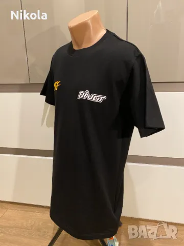 OFF-WHITE C/O VIRGIL ABLOH THUNDER тениска, размери: S, L и XL , снимка 3 - Тениски - 48355854