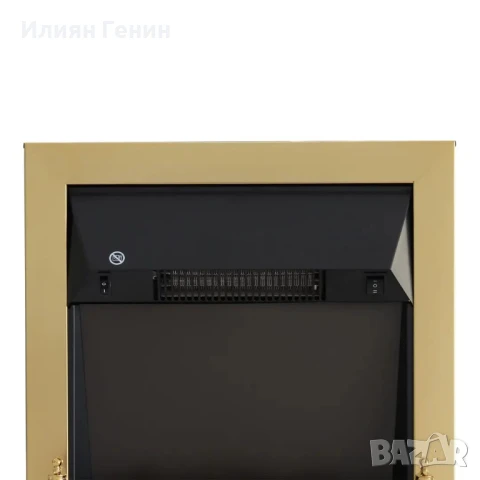 Електрическа камина HOMCOM, свободностояща или за вграждане, с ефект на пламък, снимка 8 - Камини - 50660949