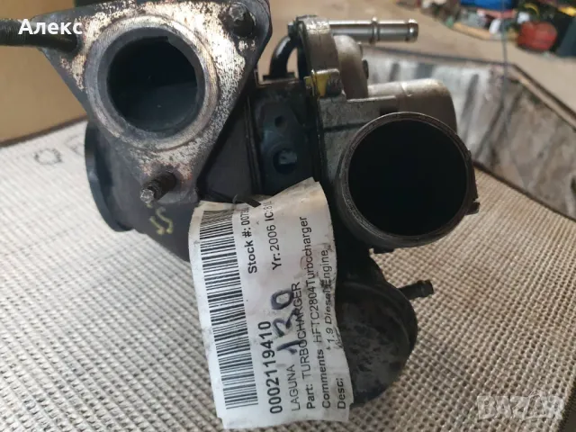 Турбокомпресор, турбина за Рено Лагуна и Ситроен С3, 1.5 dci, 1.9 dci, снимка 2 - Части - 47927121