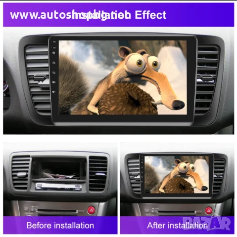 9" Android Car Radio Stereo за Subaru Legacy 2003-2009