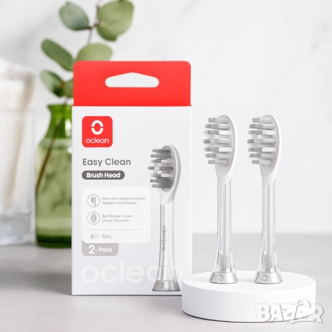 Накрайници за четка, за зъби Oclean P1K3-2 за Ease Pro, 2бр., снимка 2 - Други - 51948089