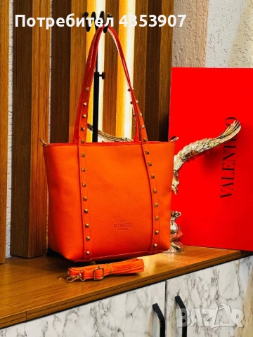  Valentino дамска чанта, снимка 4 - Чанти - 53438214
