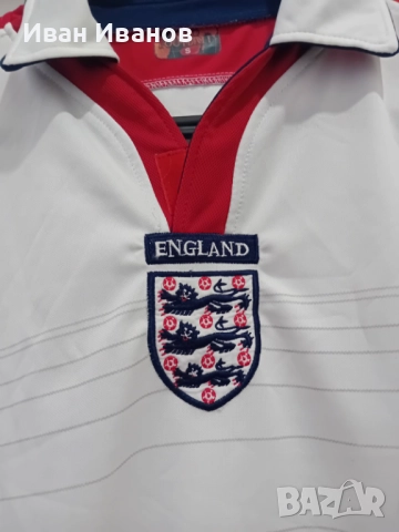Оригинален екип на Англия - 2004г., снимка 12 - Футбол - 51750124
