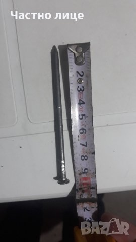 Нови пирони 10см дължина, снимка 3 - Железария - 44116357