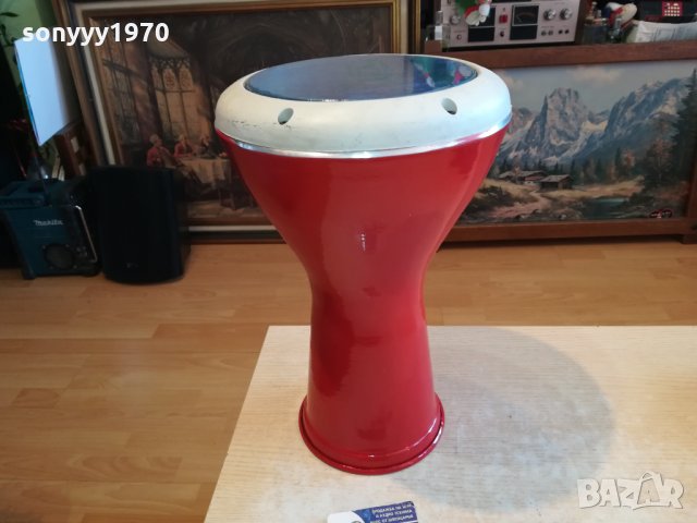 ЧЕРВЕНА ГОЛЯМА ТАРАМБУКА 1301221206, снимка 4 - Ударни инструменти - 35422276