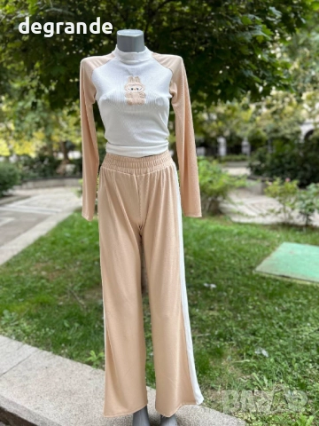 Дамски Комплект с Лабубу С М Л размер  голяма еластичност , снимка 3 - Комплекти - 51790797