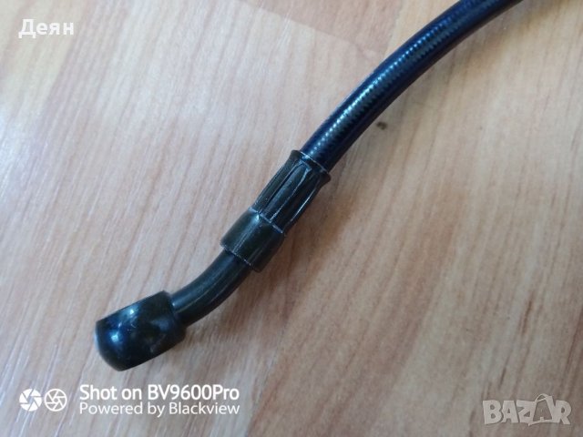 Плетен маркуч за спирачки на мотор или АТВ, снимка 3 - Части - 37400363