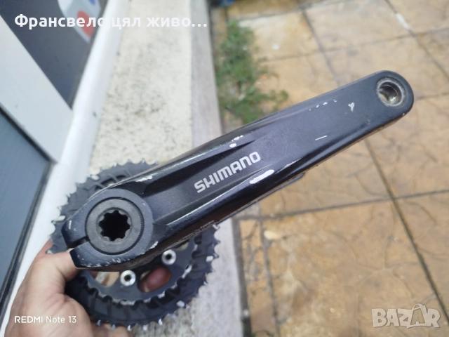 Курбел със средно движение за велосипед колело Shimano fc my 500.,10 скорости , снимка 3 - Части за велосипеди - 51747989
