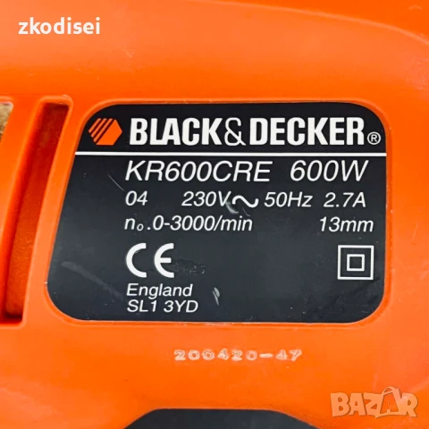 Дрелка Black and Decker KR600CRE, снимка 2 - Други инструменти - 51287066