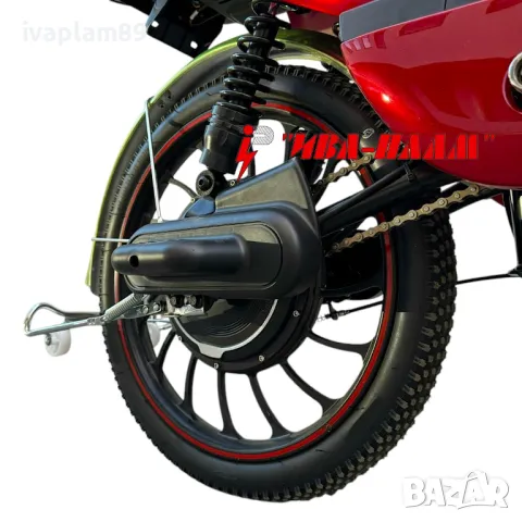ЕЛЕКТРИЧЕСКИ Велосипед(скутер)+две седалки-1500W / 60V-MPM9191-управлява се БЕЗ книжка, снимка 5 - Мотоциклети и мототехника - 49670361