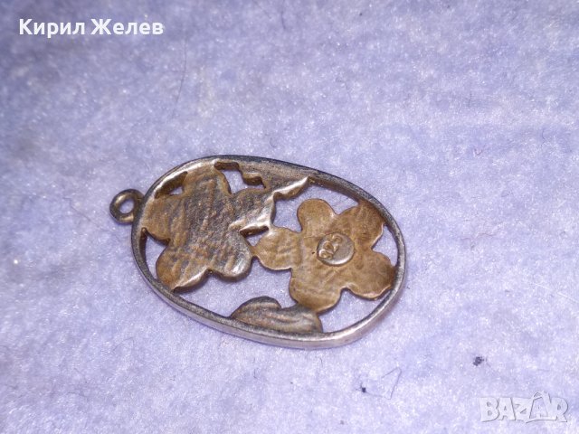 ФЛОРАЛЕН ФЕШЪН АРТ СРЕБЪРЕН МЕДАЛЬОН СРЕБРО 925 с БЛЕСТЯЩИ ФАСЕТИРАНИ ЦИРКОНИ 36137, снимка 5 - Колиета, медальони, синджири - 39654055