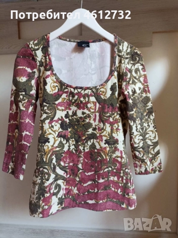 Дамска блуза Roberto Cavalli, снимка 2 - Блузи с дълъг ръкав и пуловери - 52011452