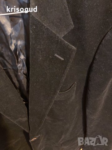 Стилно мъжко сако, 100% памук, Размер EU: 52, произведено в Литва, снимка 8 - Сака - 27319647