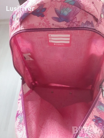 Детска ученическа раница с колела Gabol, снимка 6 - Раници - 53032397