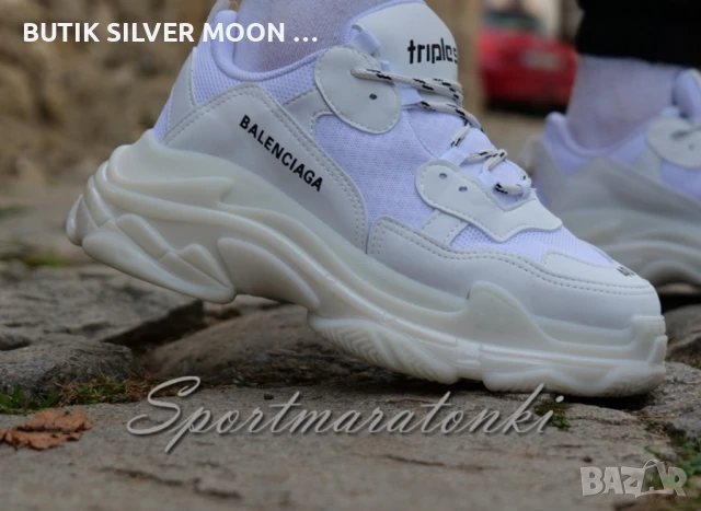 Дамски Маратонки 💫 Balenciaga , снимка 3 - Маратонки - 51301797