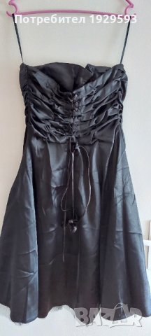 Официална черна рокля, снимка 2 - Рокли - 38083875