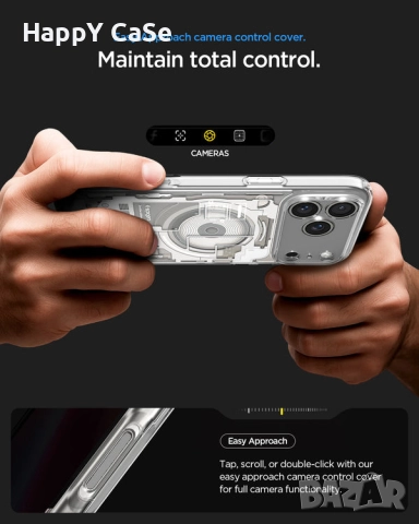 Apple iPhone 17 / Pro / Max / Air / SPIGEN Ultra Hybrid Zero One MagSafe Кейс гръб калъф , снимка 11 - Калъфи, кейсове - 51812171