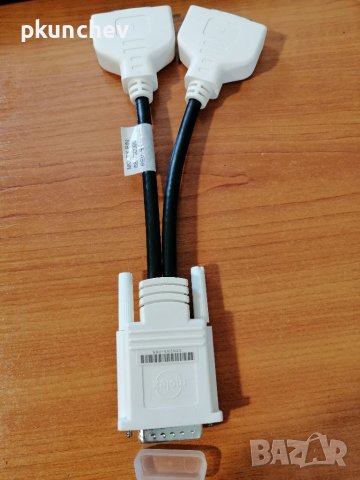 Кабел Molex DMS59 to Dual DVI-I Video Cable, снимка 4 - Кабели и адаптери - 37211605