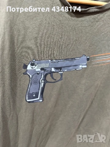 Тениска Beretta, снимка 3 - Блузи - 50620814