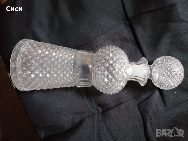 Кристална графа за ракия и др, снимка 3 - Други - 37611616