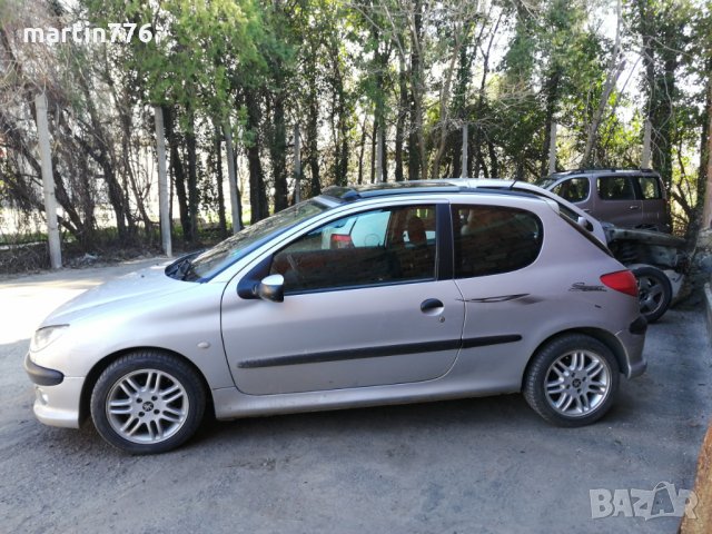 Peugeot 206 1.4i на части, снимка 4 - Автомобили и джипове - 28456641