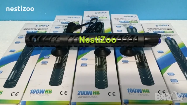 Нагреватели за Аквариум с Протектор, снимка 2 - Оборудване за аквариуми - 51121204