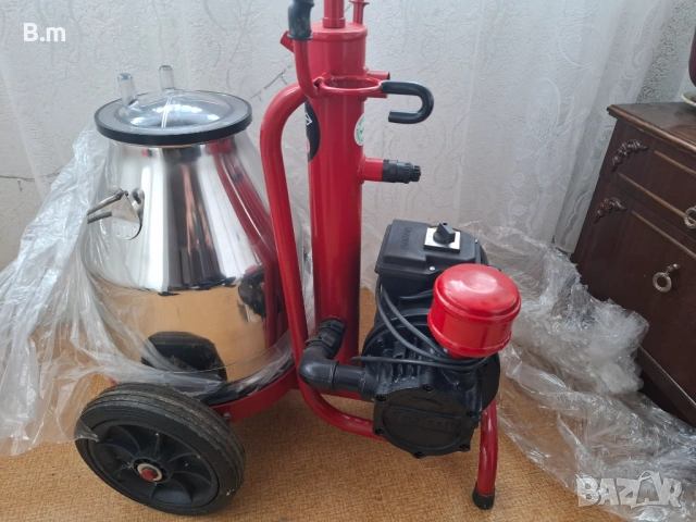 Доилен агрегат за 1 крава 60мм лопатки ПРОМОЦИЯ , снимка 5 - За селскостопански - 53220368