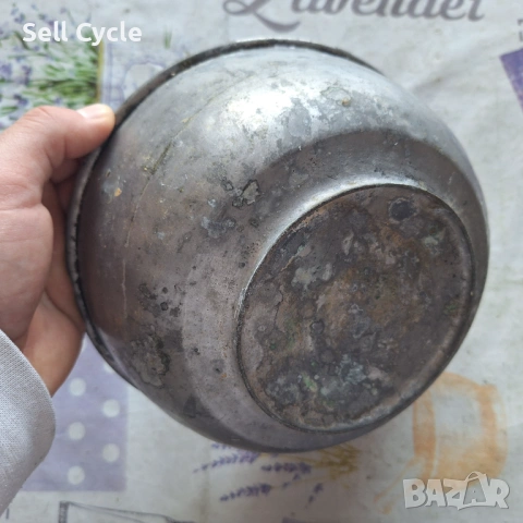 ✅ДЪЛБОКА МЕДНА КУПА ❗, снимка 4 - Антикварни и старинни предмети - 53176870
