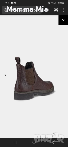 НОВИ ECCO боти естествена кожа EU39, снимка 8 - Дамски боти - 52383074