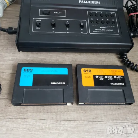 Стара немска игра Palladium Tele-Cassetten-Game, снимка 7 - Антикварни и старинни предмети - 48489312