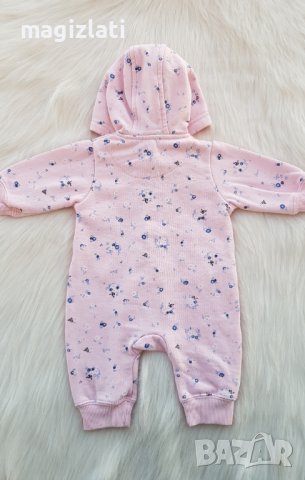 Ватиран гащеризон 0-3 месеца, снимка 5 - Бебешки гащеризони - 39248523